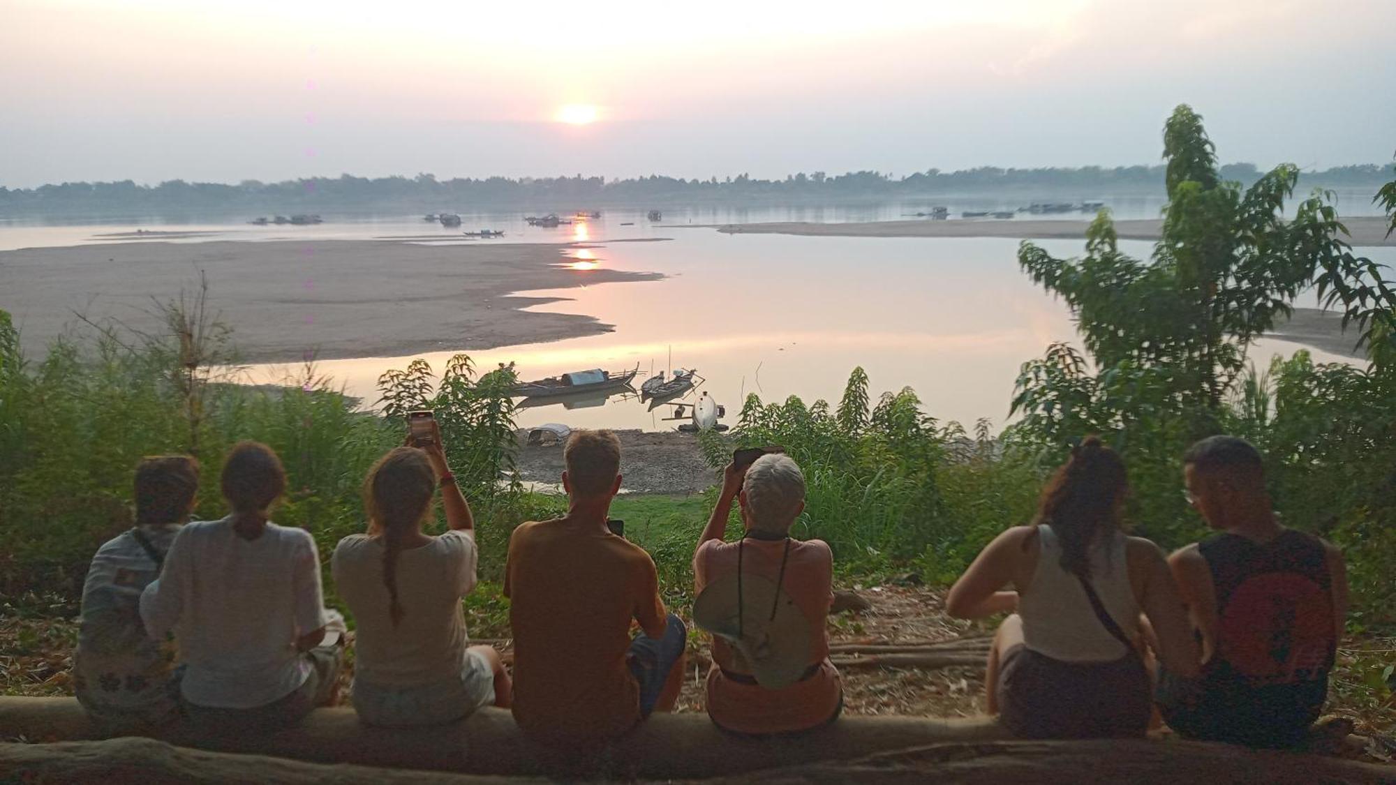 Tonle Mekong Homestay Krong Kracheh Kültér fotó
